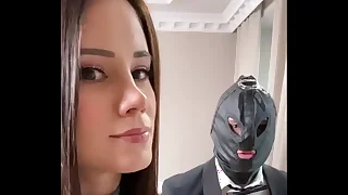 Xpervo.com behind the scenes Little Caprice increased by her slave