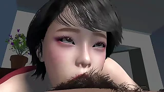 Sympathetic Morning Blowjob | 3D Porn Hentai